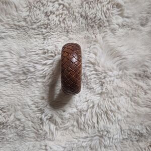 Vintage Wood Bangle Bracelet Wooden Bohemian Boho Jungle Queen Hippie Coastal ✨️